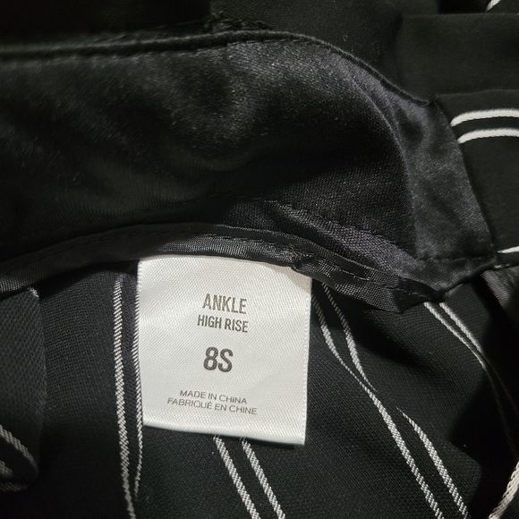Express Striped Ankle High RiseâDress Pants - Picture 6 of 7
